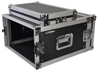 Cobra 6U 19-Inch Rack Flight Case 520mm Deep – Durable Plywood Construction